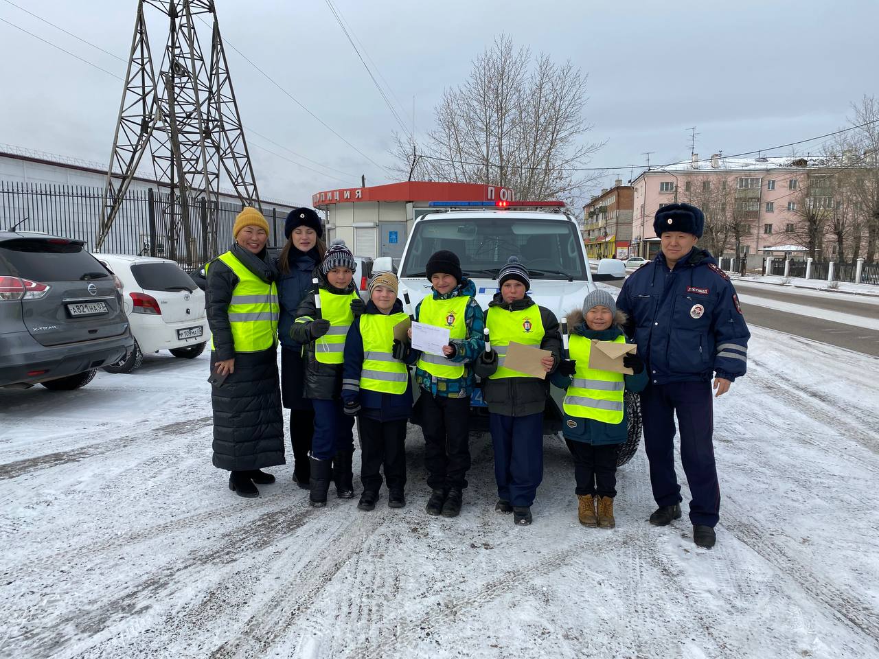 Акция  «Письмо водителю»..